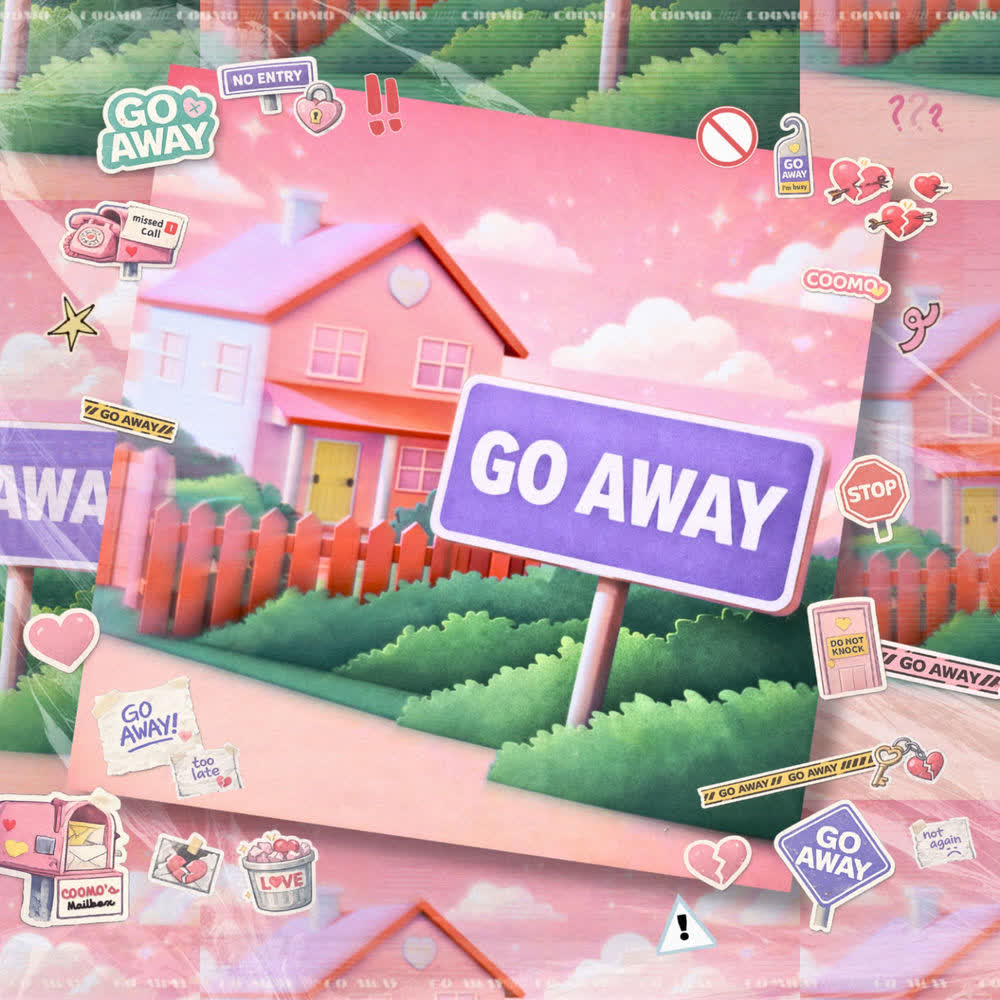 Cover album GO AWAY dari COOMO di Matikiri