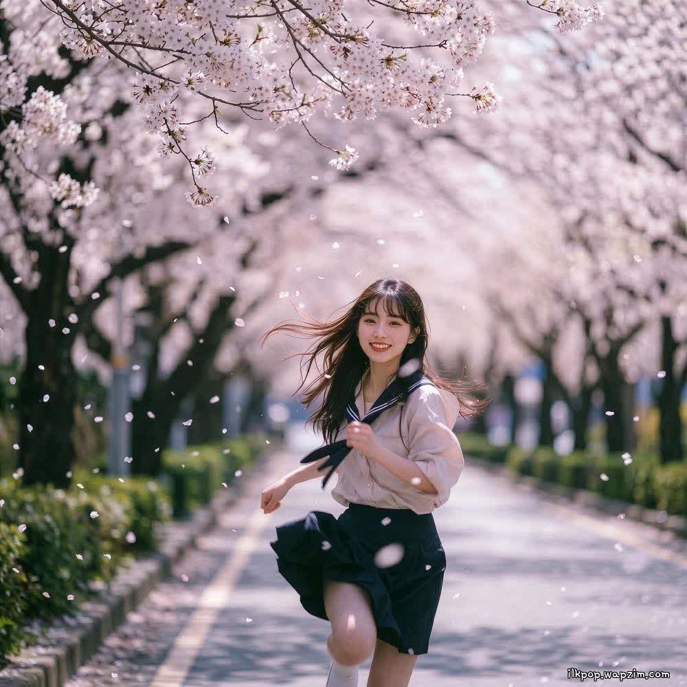 Cover album 우리 벚꽃 보러 갈래 (Shall we go see the blossoms) dari Revie di Matikiri