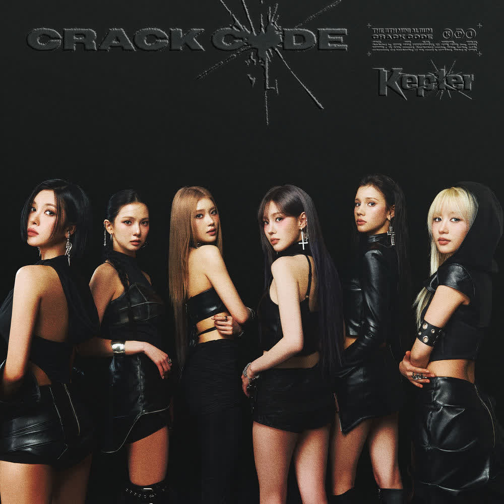 Cover album CRACK CODE dari Kep1er di Matikiri