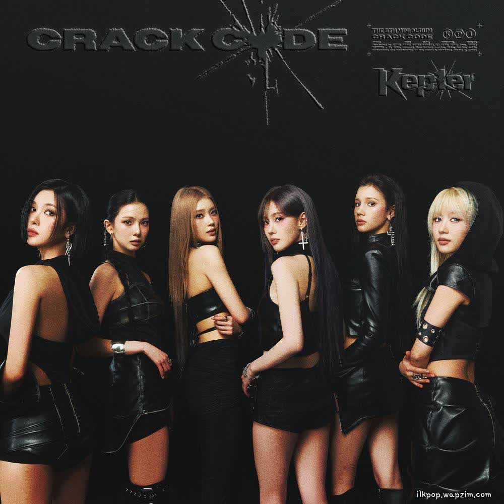 Cover album CRACK CODE dari Kep1er di Matikiri