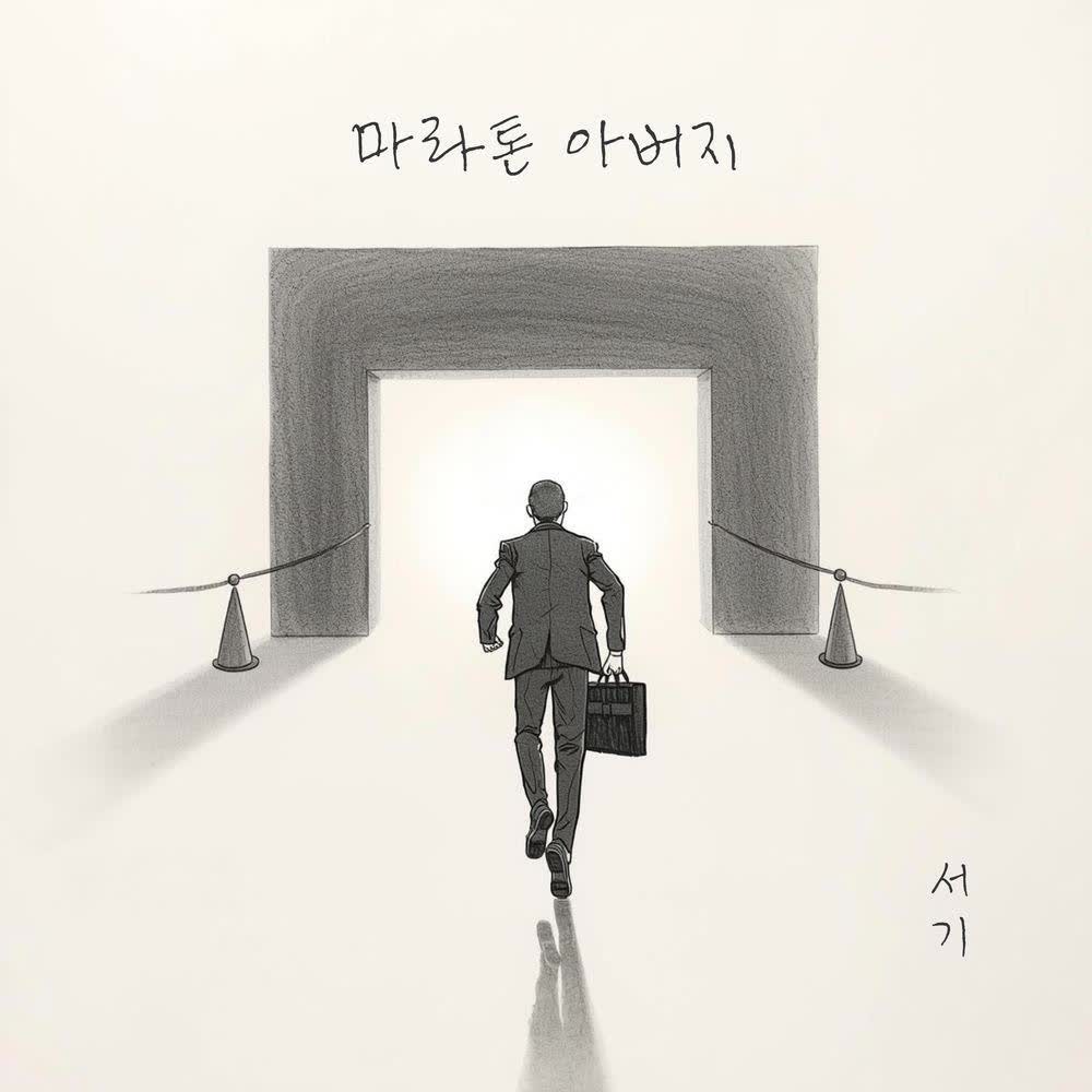 Cover album 마라톤 아버지 (Marathon father) dari Seo Gi di Matikiri