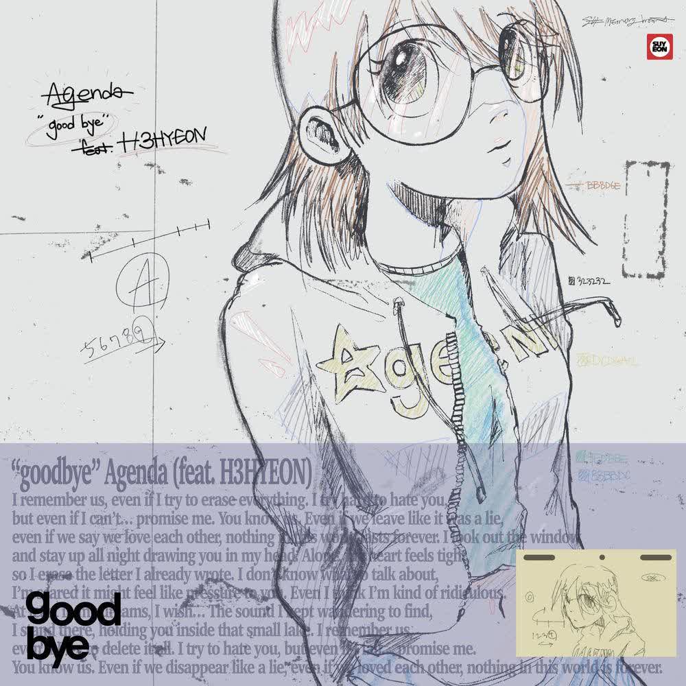 Cover album goodbye (feat. h3hyeon) dari Agenda di Matikiri