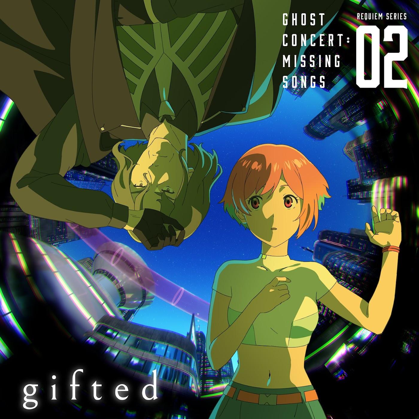 Cover album Ghost Concert: Missing Songs Insert Song EP2 dari Seria Aiba (CV: Minori Fujidera), Nikola Tesla (CV: Takashi Sasaki) di Matikiri