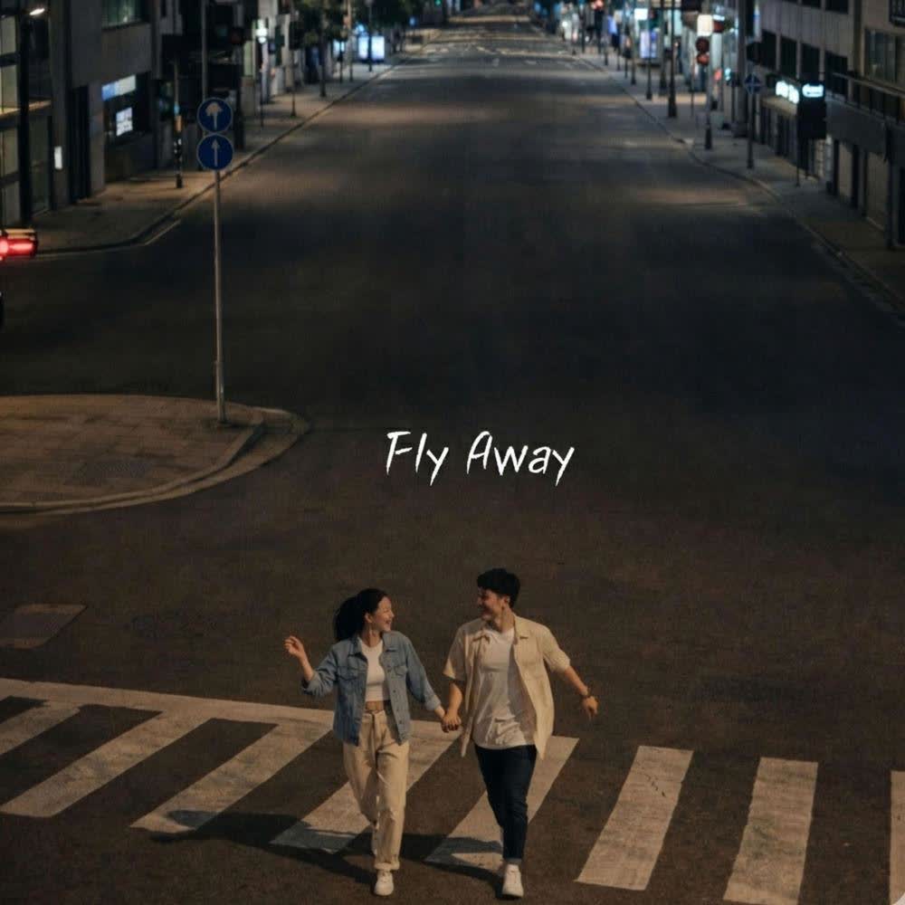 Cover album Fly Away dari One Room Romance di Matikiri