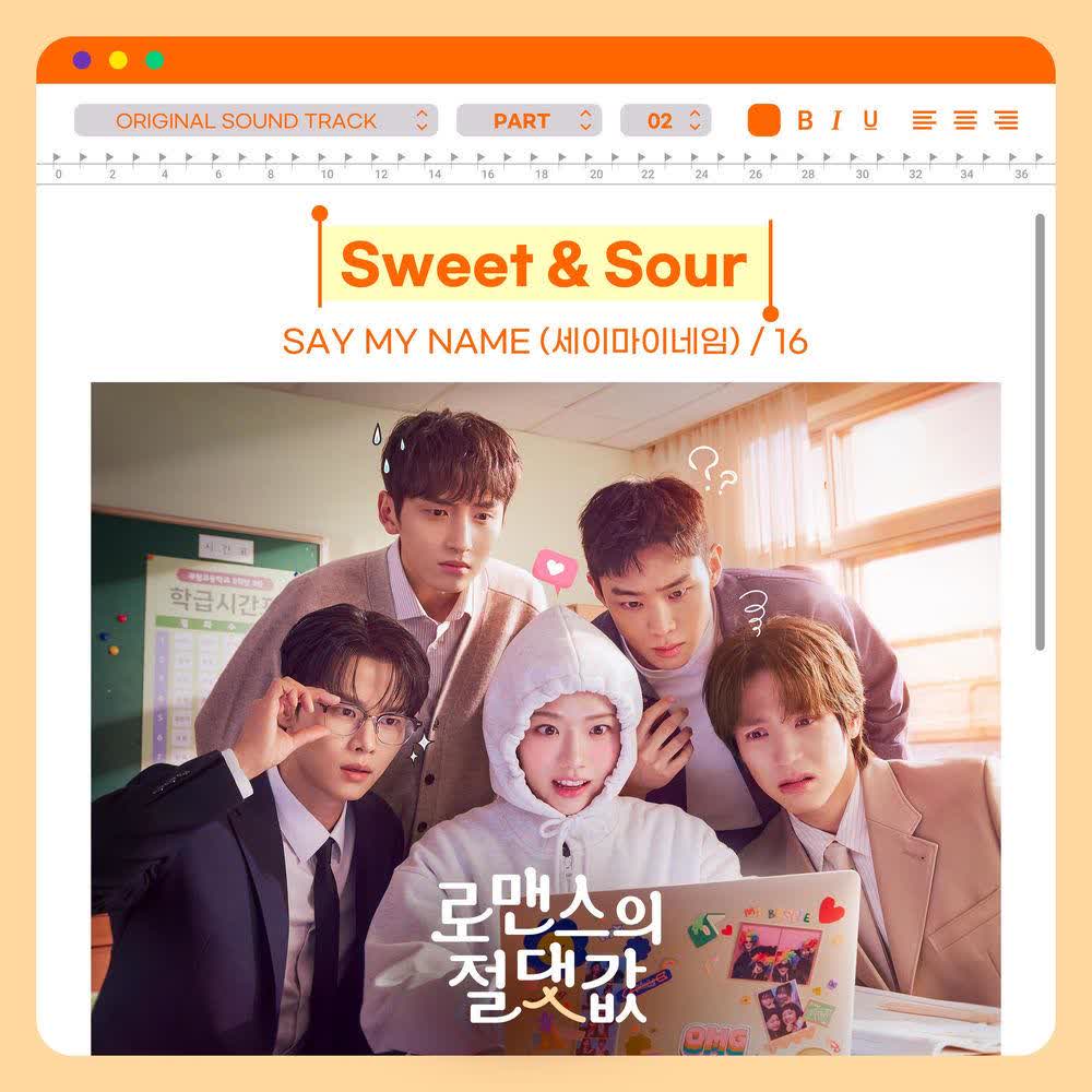 Cover 16 - Sweet & Sour (Male Ver.) Cover album Absolute Value of Romance OST Part 2 dari 16 di Matikiri