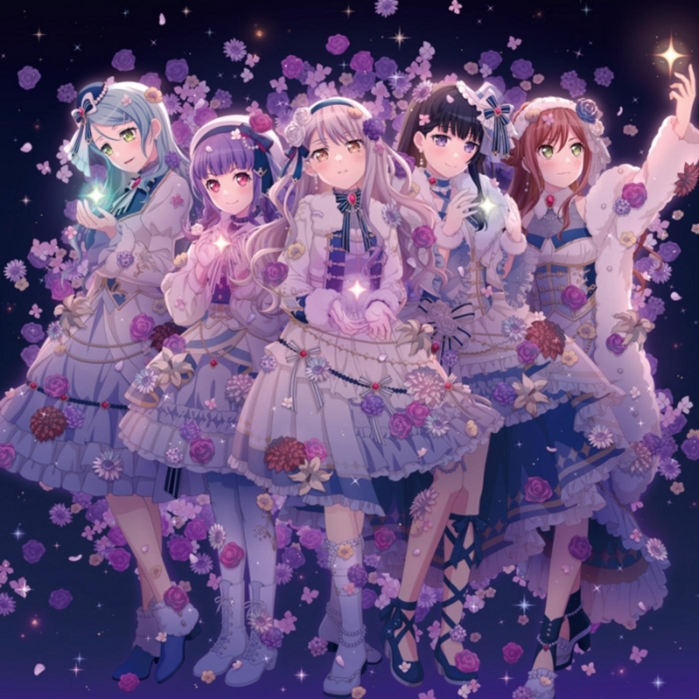 Cover album BanG Dream! Theme Song dari Roselia di Matikiri