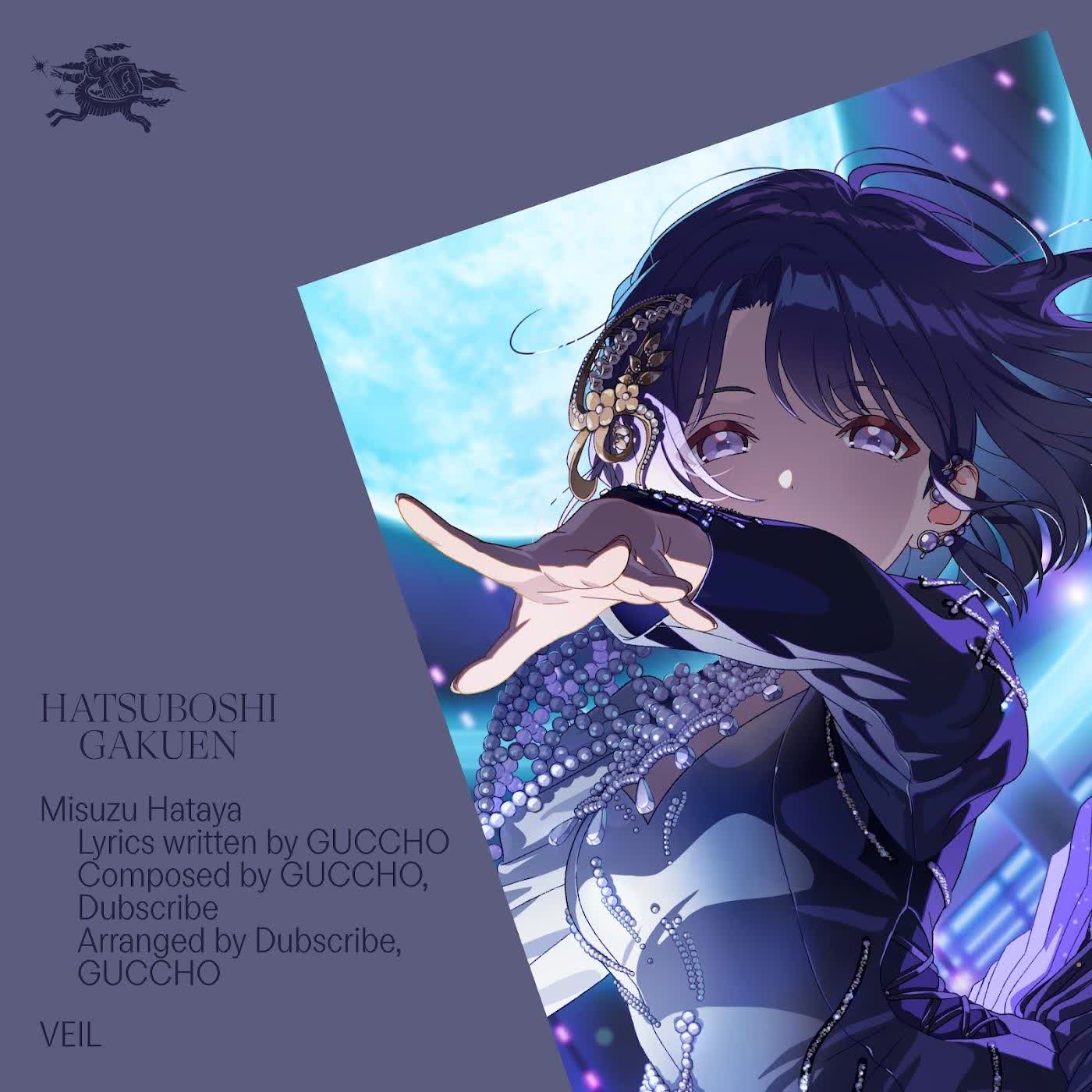 Cover album Gakuen IDOLM@STER Theme Song dari Misuzu Hataya (CV: Non Harusaki) di Matikiri