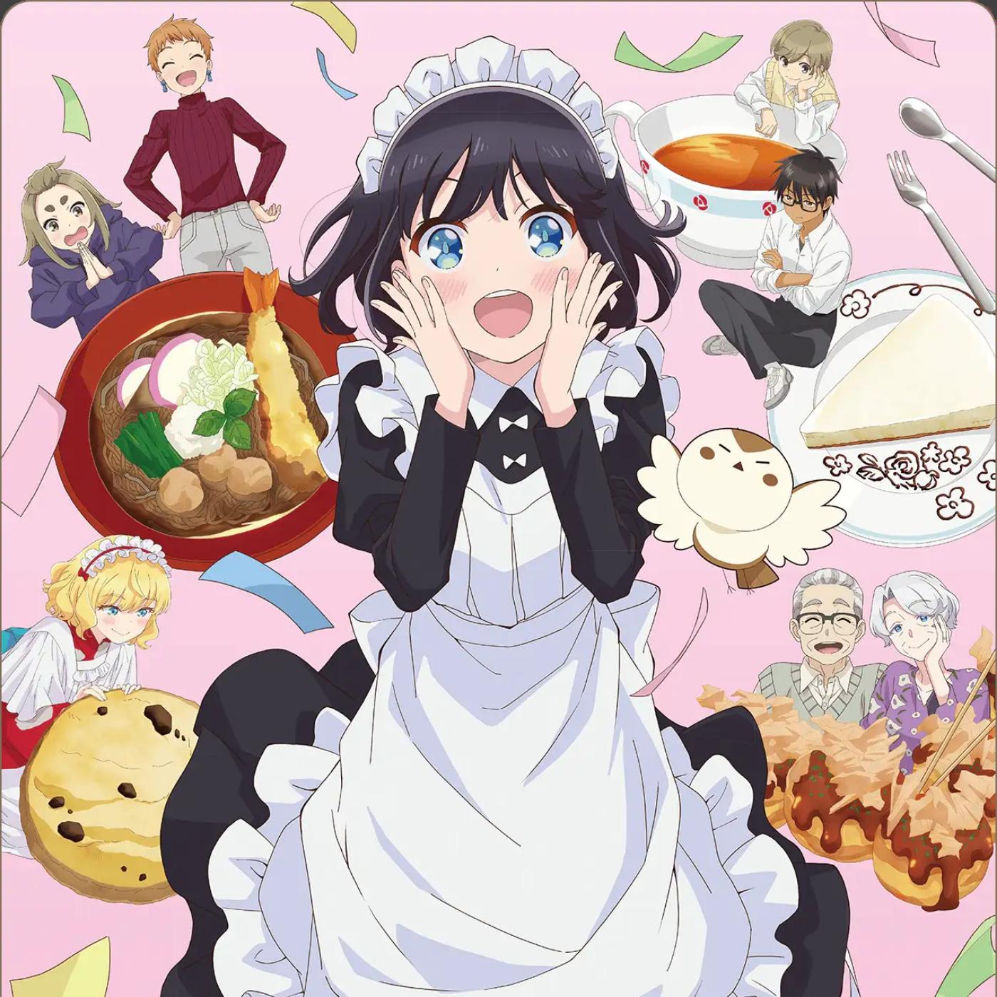 Cover album Maid-san wa Taberu dake OP dari majiko di Matikiri