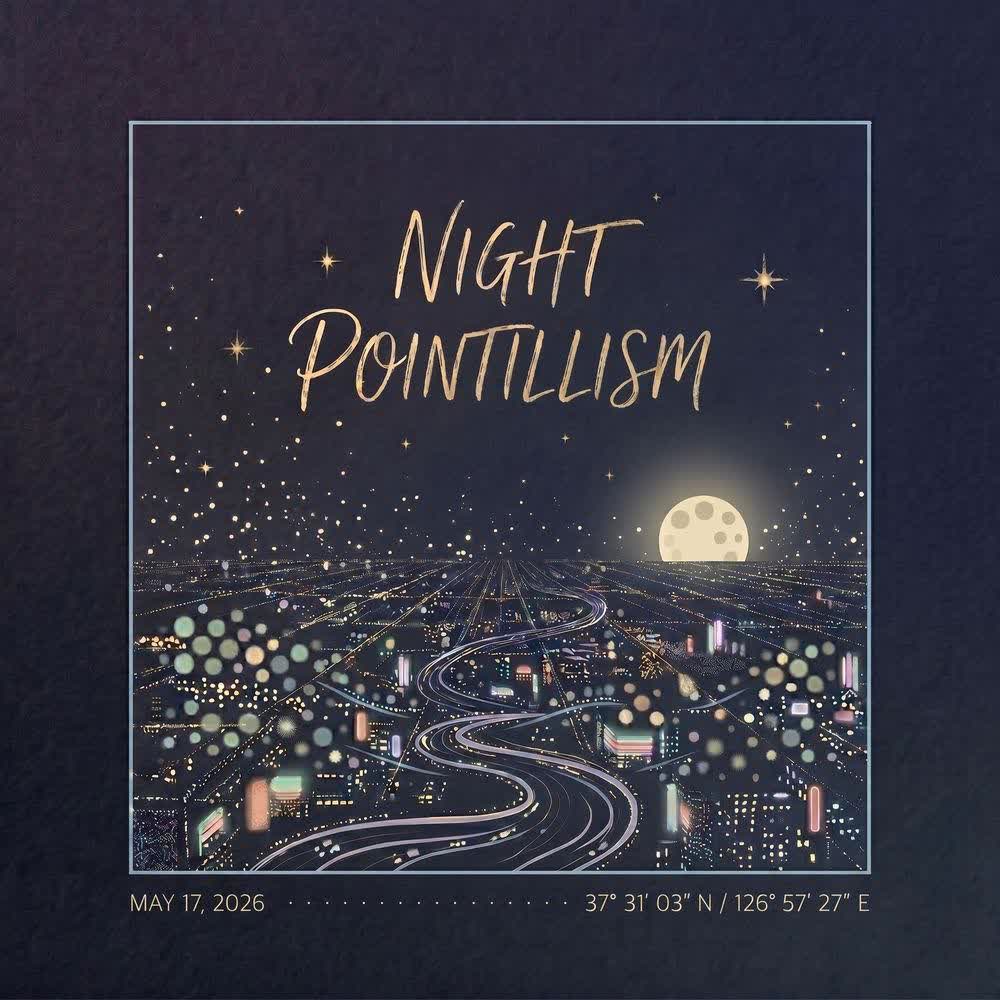 Cover floryy - Constellation Cover album Night Pointillism dari floryy di Matikiri