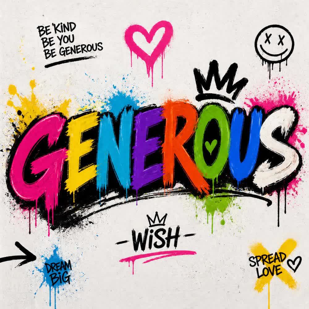 Cover WISH - GENEROUS Cover album GENEROUS dari WISH di Matikiri