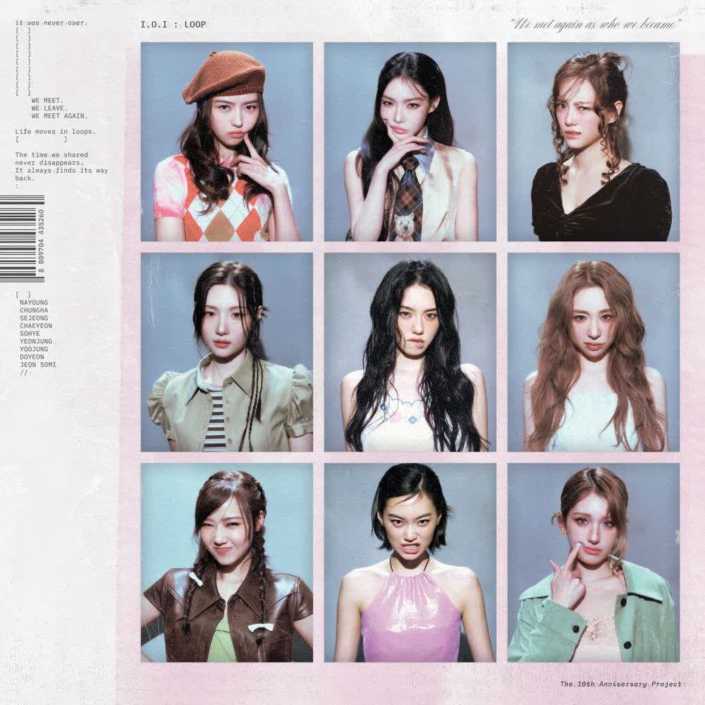 Cover album I.O.I 3rd MINI ALBUM [I.O.I : LOOP] dari I.O.I di Matikiri