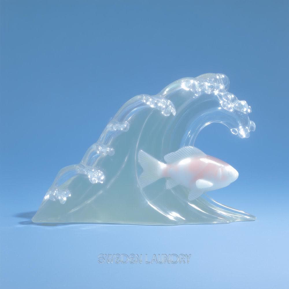 Cover album 파도와 파랑 (pado and parang) dari Sweden Laundry di Matikiri